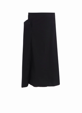 COTTON TWILL GARMENT DYE RIGHT BIG BELT SKIRT Eco Friendly Dye Anti Snag Threading