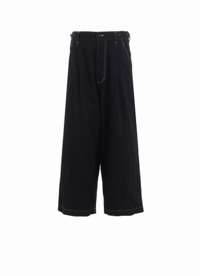 Sleek Design CompressionSupport COTTON TWILL GARMENT DYED SUSPENDER PANTS