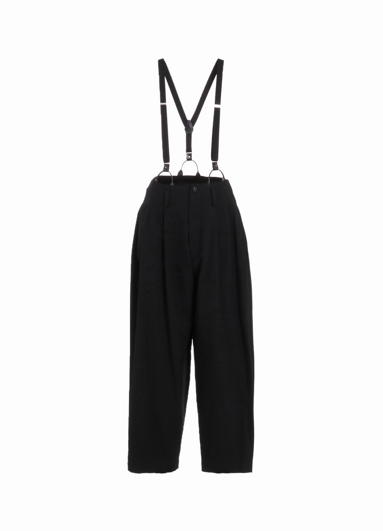 COTTON TWILL SUSPENDER PANTS Fashion Fit Urban Cool