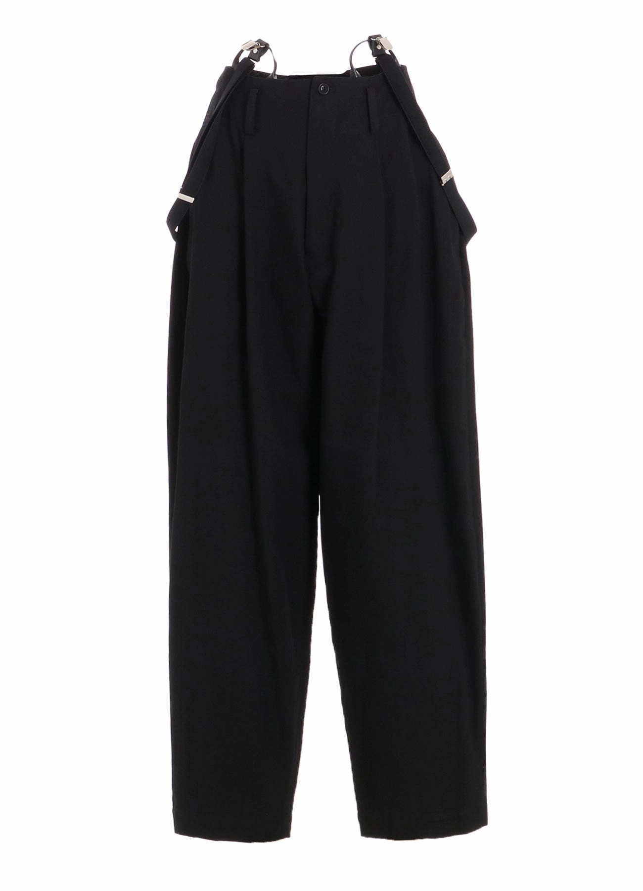 Flattering Waist Air Comfort COTTON TWILL SUSPENDER PANTS