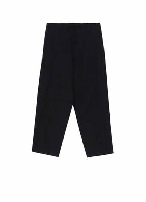 Casual Active Wear Slim Profile COTTON TWILL WAIST DRAWSTRING PANTS