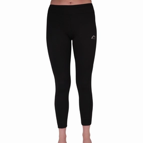 More Mile Excel Womens 7/8 Running Tights - Black Classic Fit