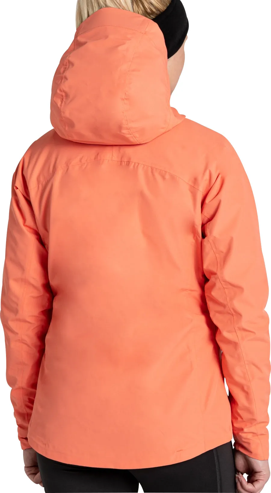 Ventilated Back Panel Craghoppers Loretta Womens Waterproof Jacket - Orange