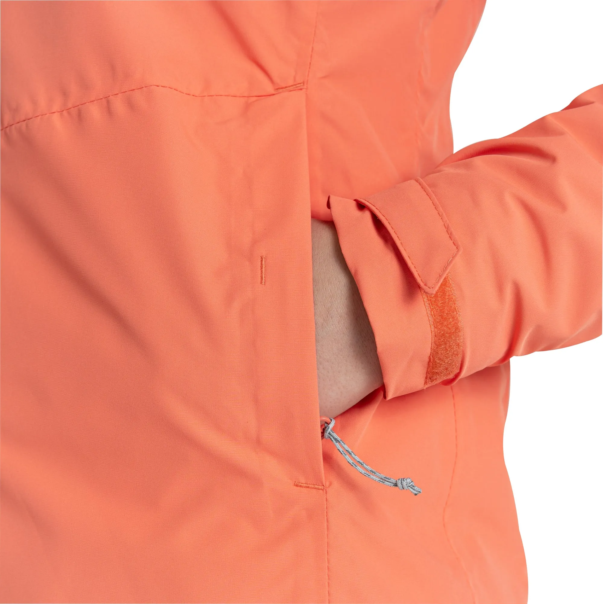 Craghoppers Loretta Womens Waterproof Jacket - Orange Badge performance day