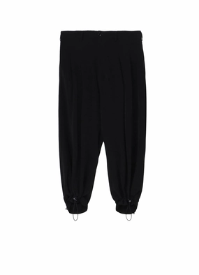 CREPE DE CHINE 2-TUCK HEM DRAWCORD PT Sleek Style Movement Ease