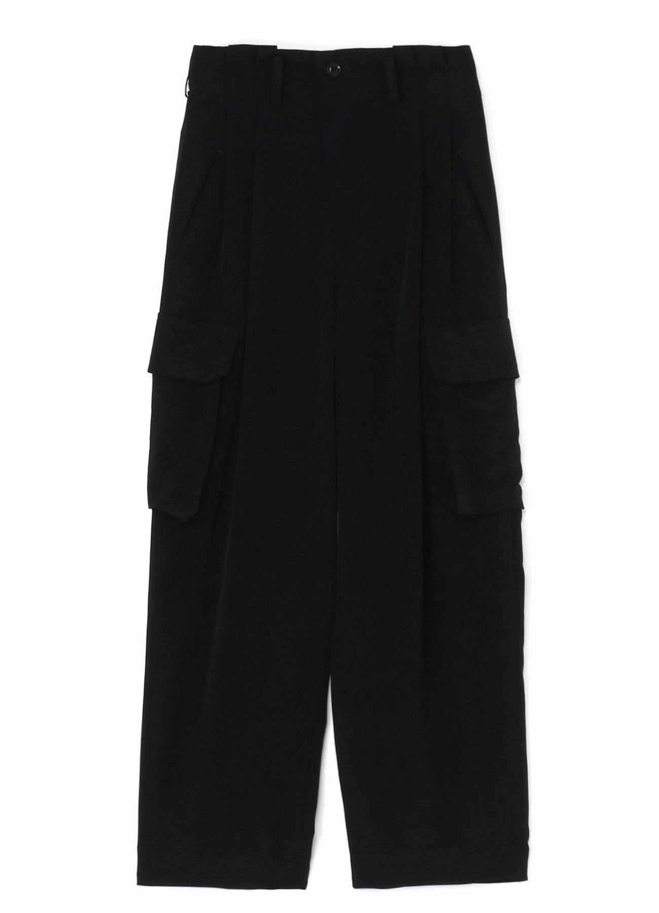 Loose Design CREPE de CHINE CARGO PANTS