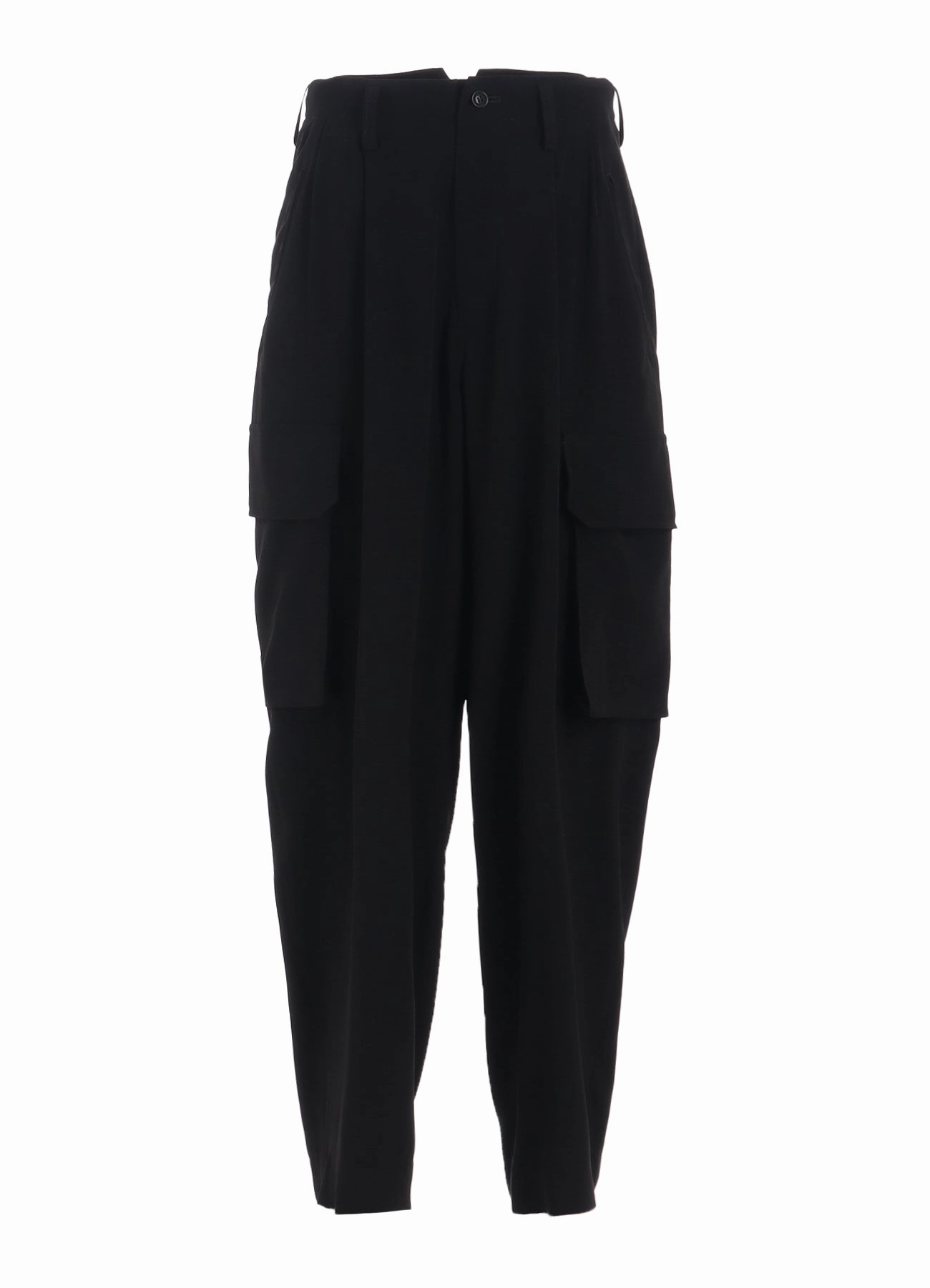 CREPE de CHINE CARGO PANTS NonIrritatingStitching