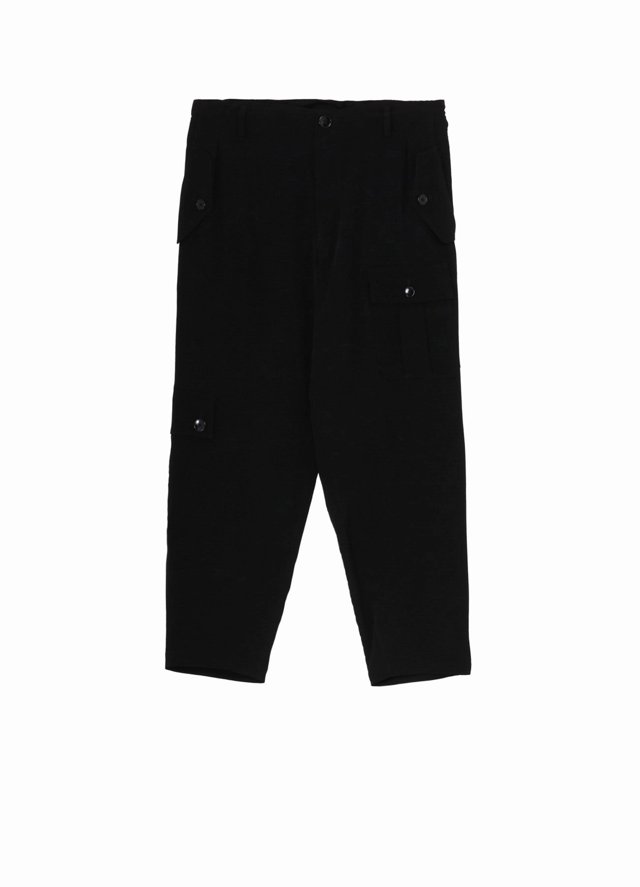 CREPE DE CHINE POCKET SLIM PANTS Practical Wear