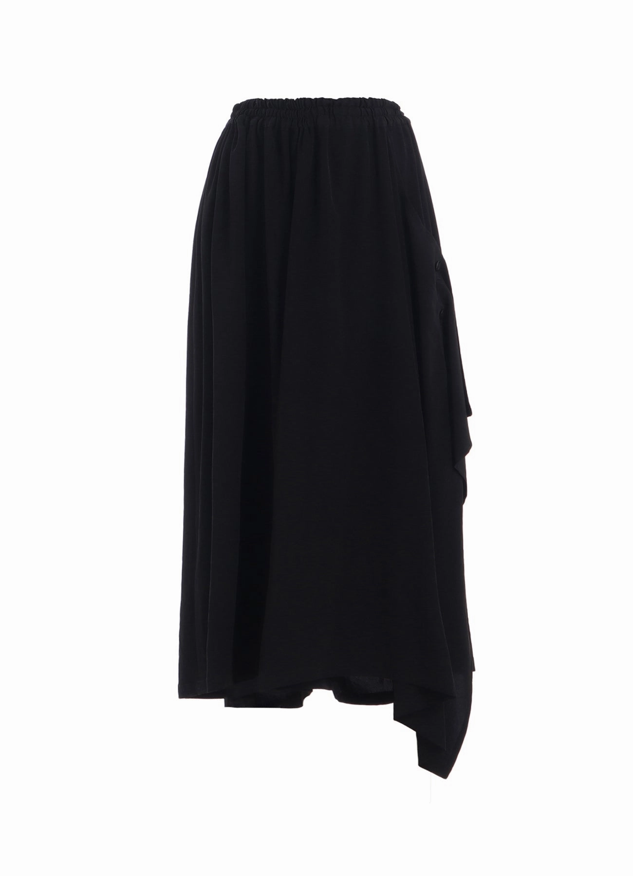 CREPE de CHINE SIDE CLOTH ELASTIC PANTS Quality Fabric Comfy Waistband