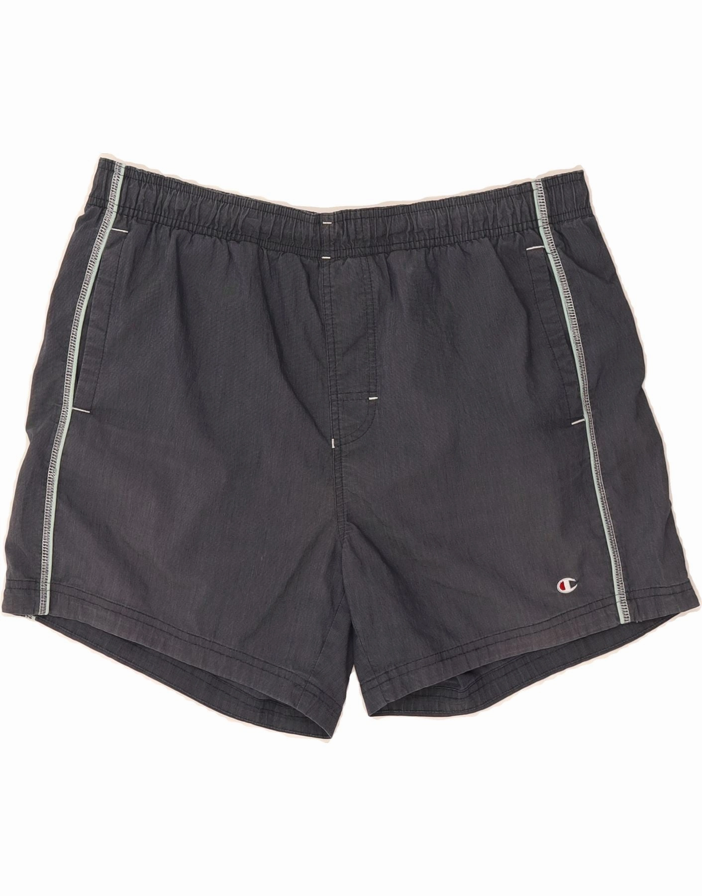 Active Flex Fit CHAMPION Mens Casual Shorts XL W38  Navy Blue