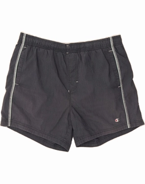 Active Flex Fit CHAMPION Mens Casual Shorts XL W38  Navy Blue