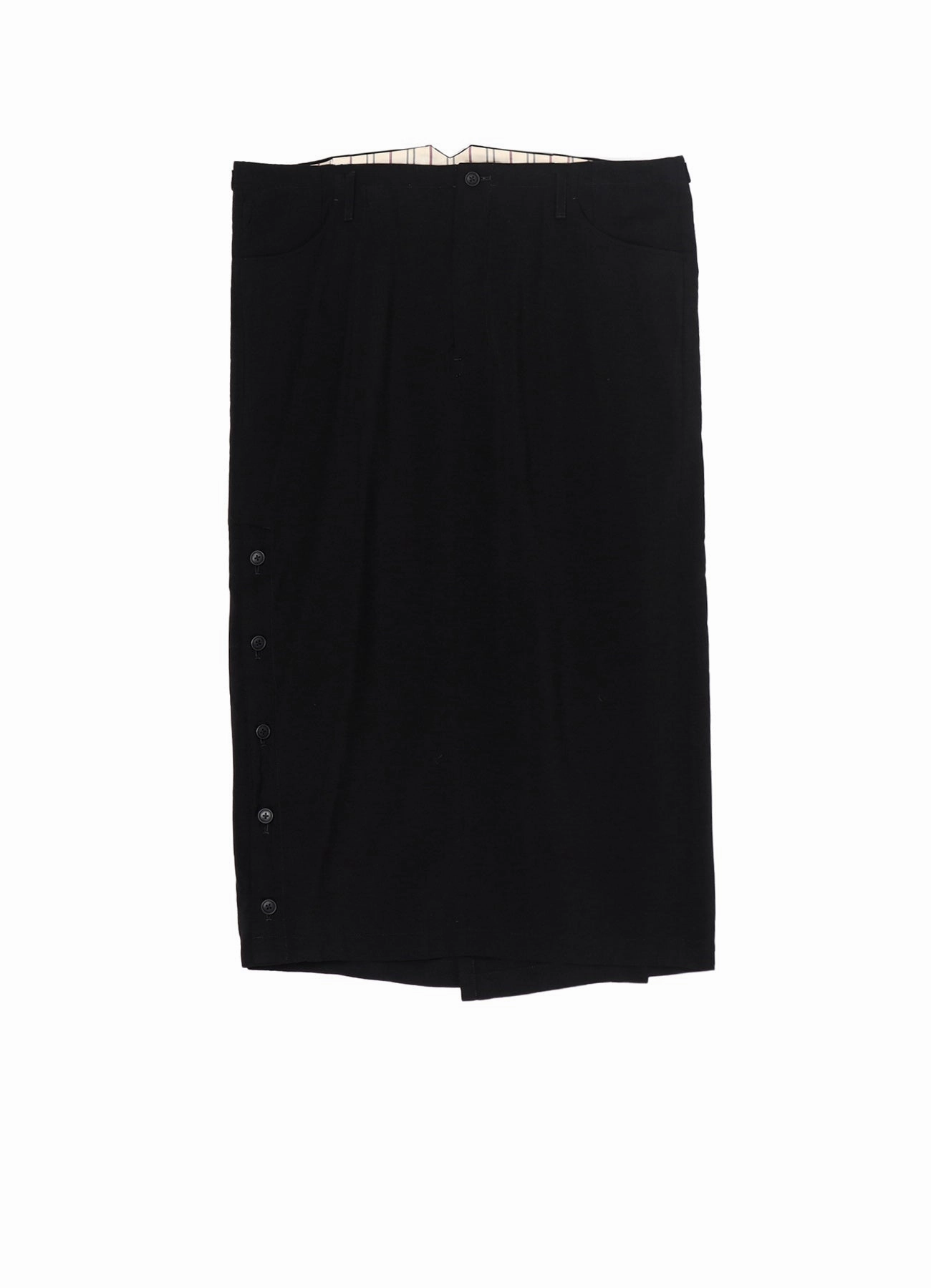 Sport Fit Cu/Ry/S GABARDINE RIGHT SIDE VENTS SKIRT