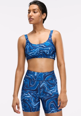 Stretch stitching seams Versatile Support DuoKnit Scoop Neck Bra