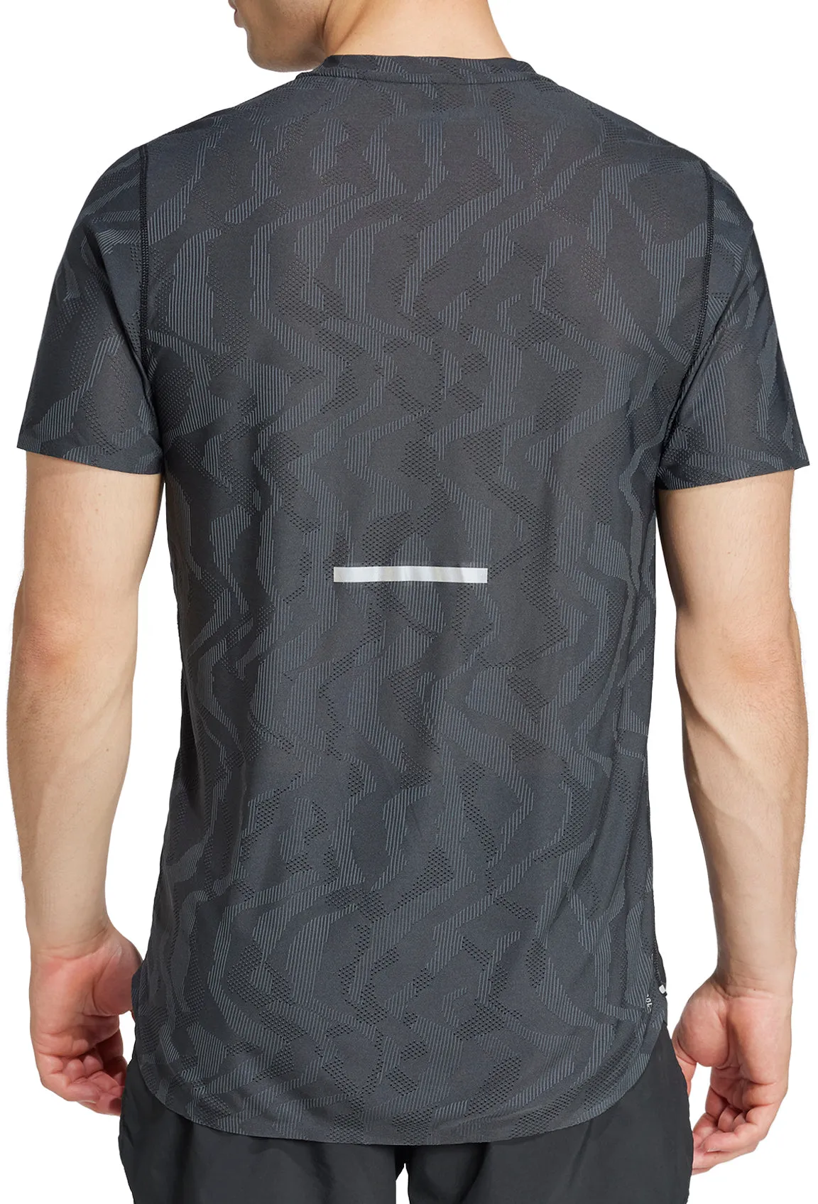 Timeless Design adidas Ultimate Engineered ClimaCool  Short Sleeve Mens Running Top - Black