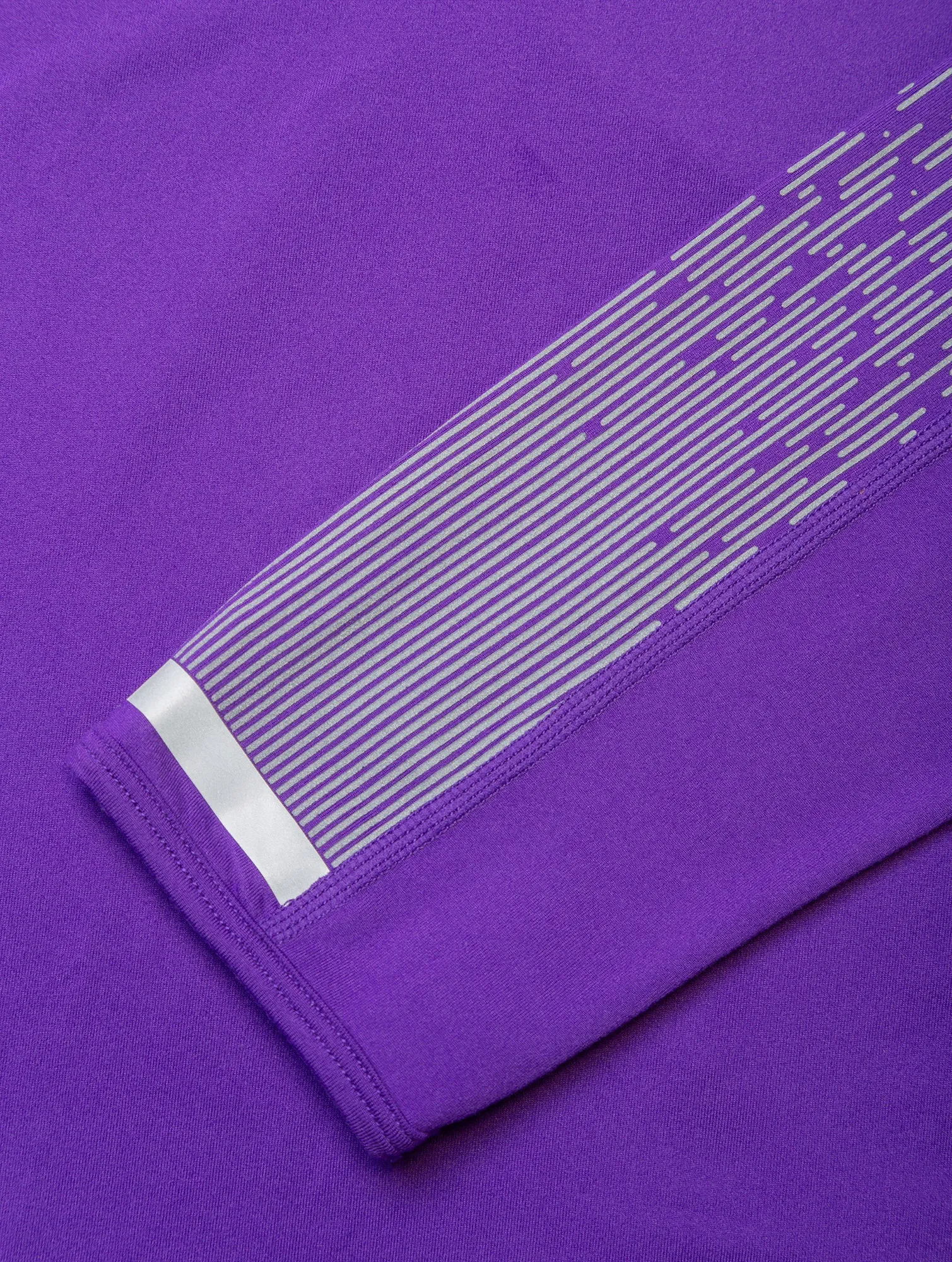 Ronhill Tech Reflect Half Zip Long Sleeve Womens Running Top - Purple Summer cool Everyday Comfort Style