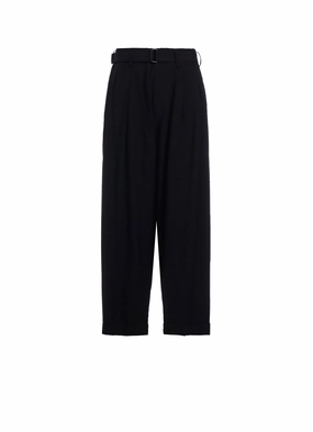 DAMAGED GABARDINE 2TUCKS PANTS Daily Style