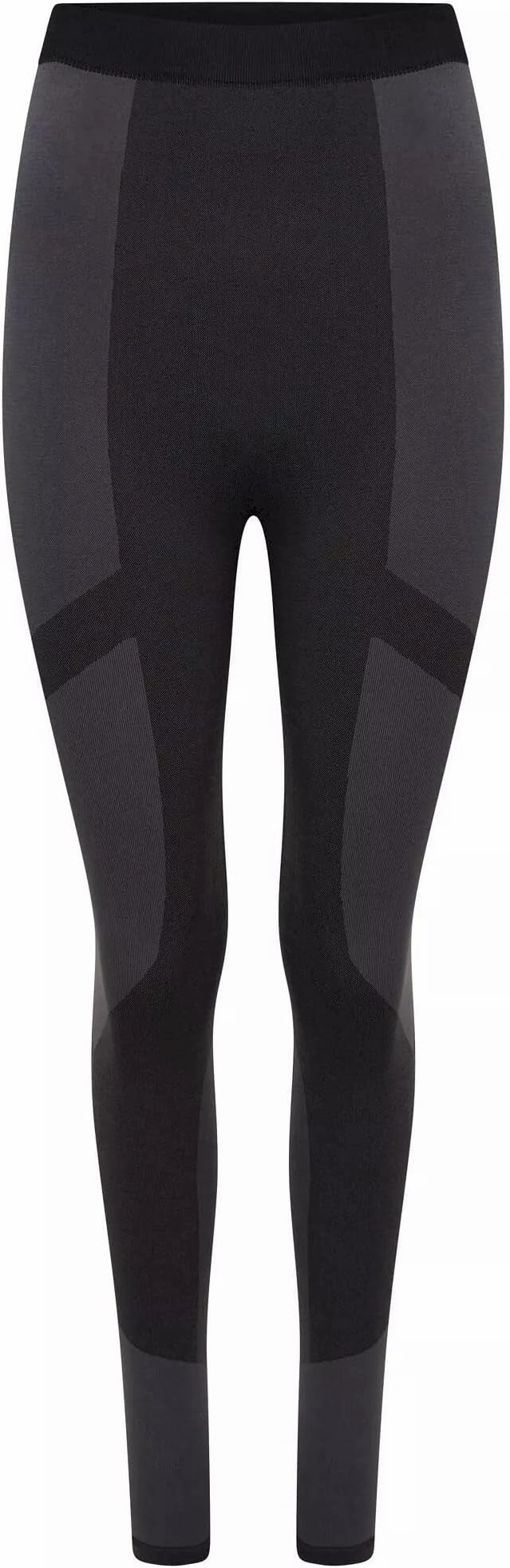 Dare2B In The Zone Baselayer Womens Long Tights - Black Morning Jog Shape Retain Effortless Comfort Wear