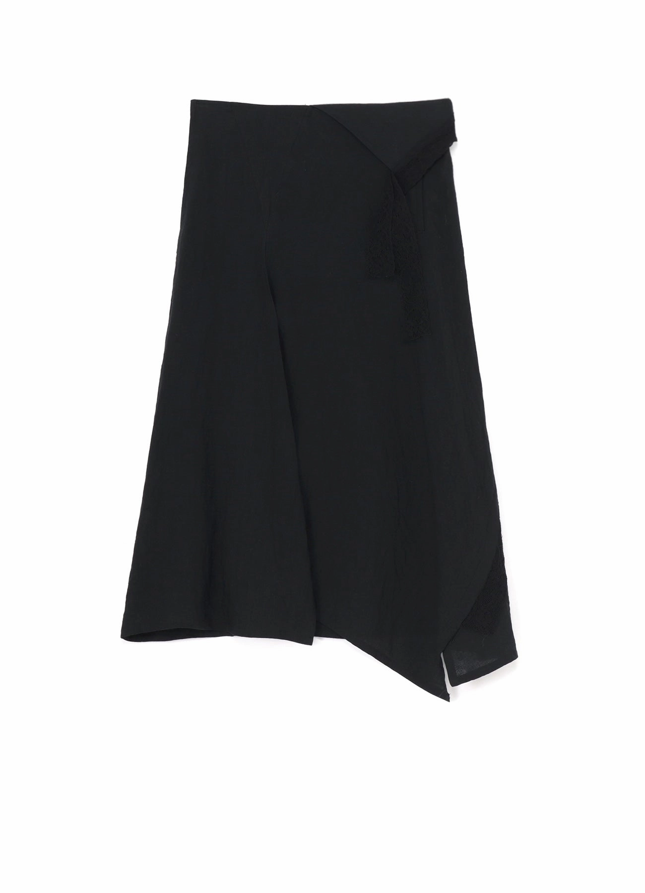 LINEN FLARE SKIRT TouchscreenCompatiblePockets Neutral Shade