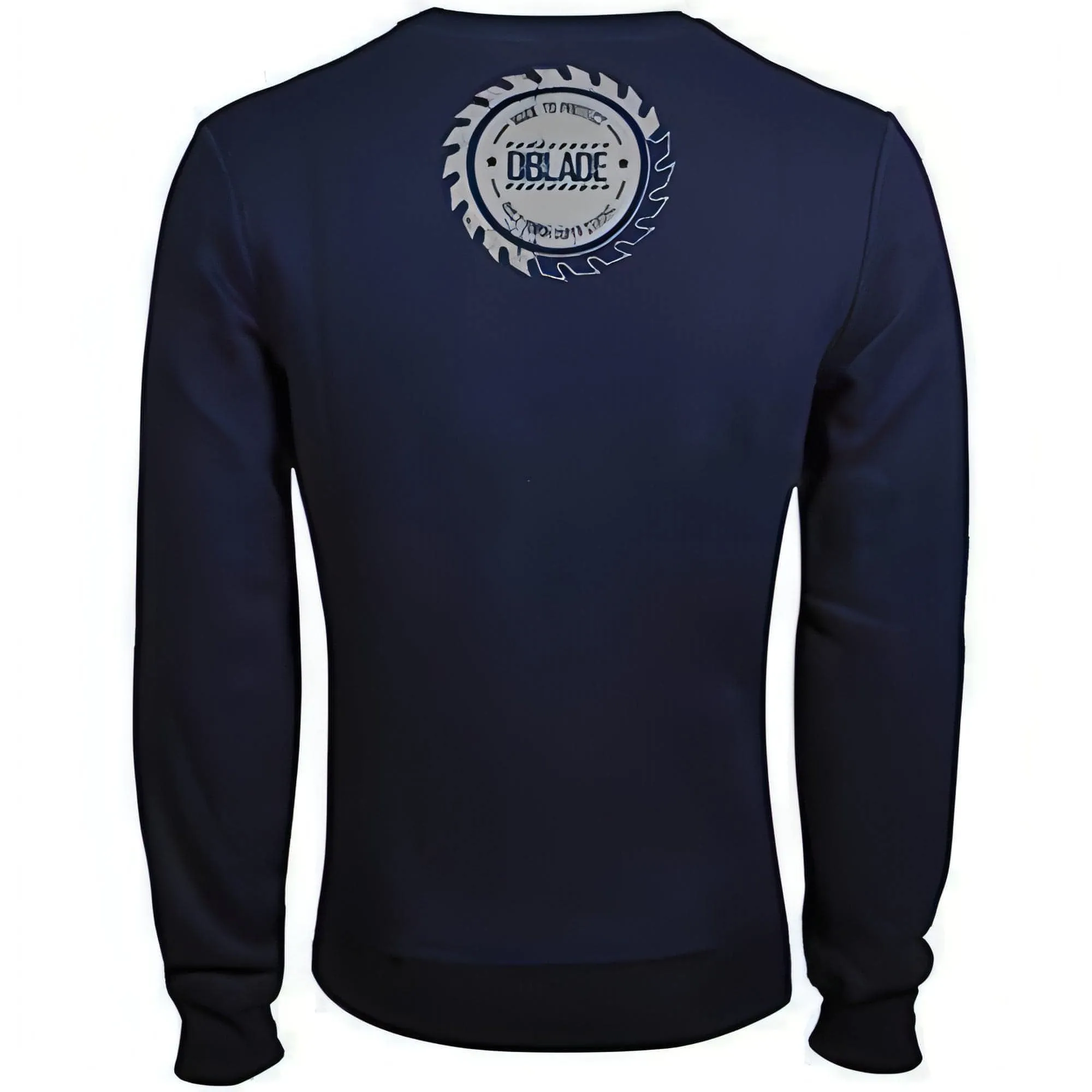 DBlade Logo Round Neck Mens Sweatshirt - Navy Seal like