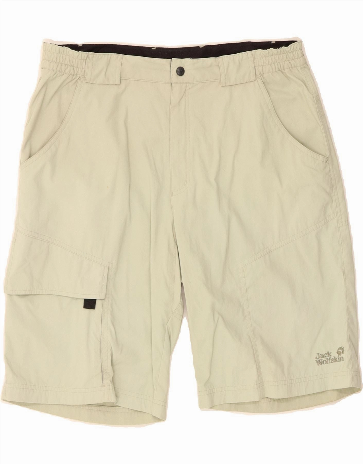 Trendy Style JACK WOLFSKIN Mens Cargo Shorts W36 Large  Grey Polyamide