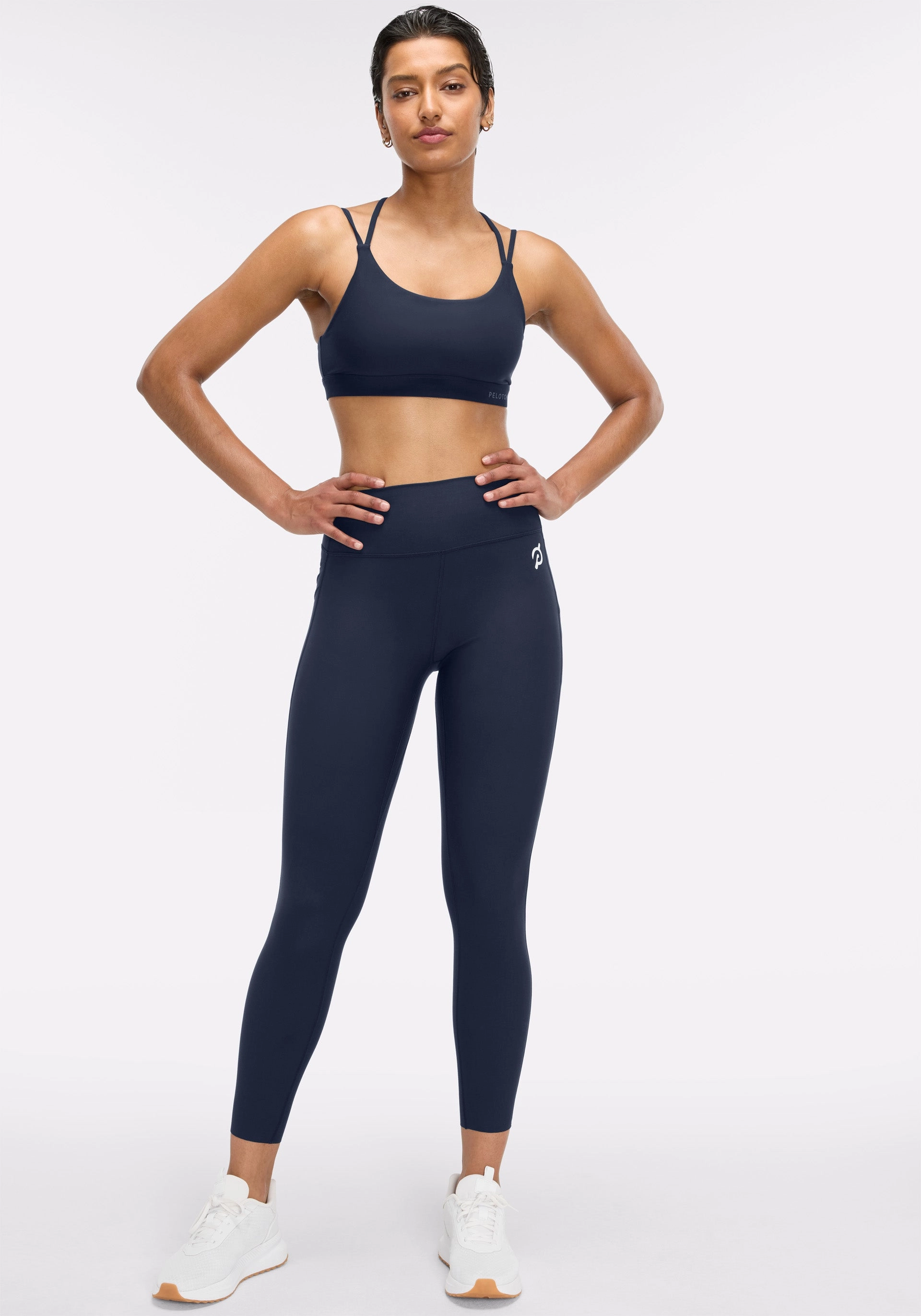 Deep Navy Cadent Legging Set Body Sculpting For Teens Stretch Fit