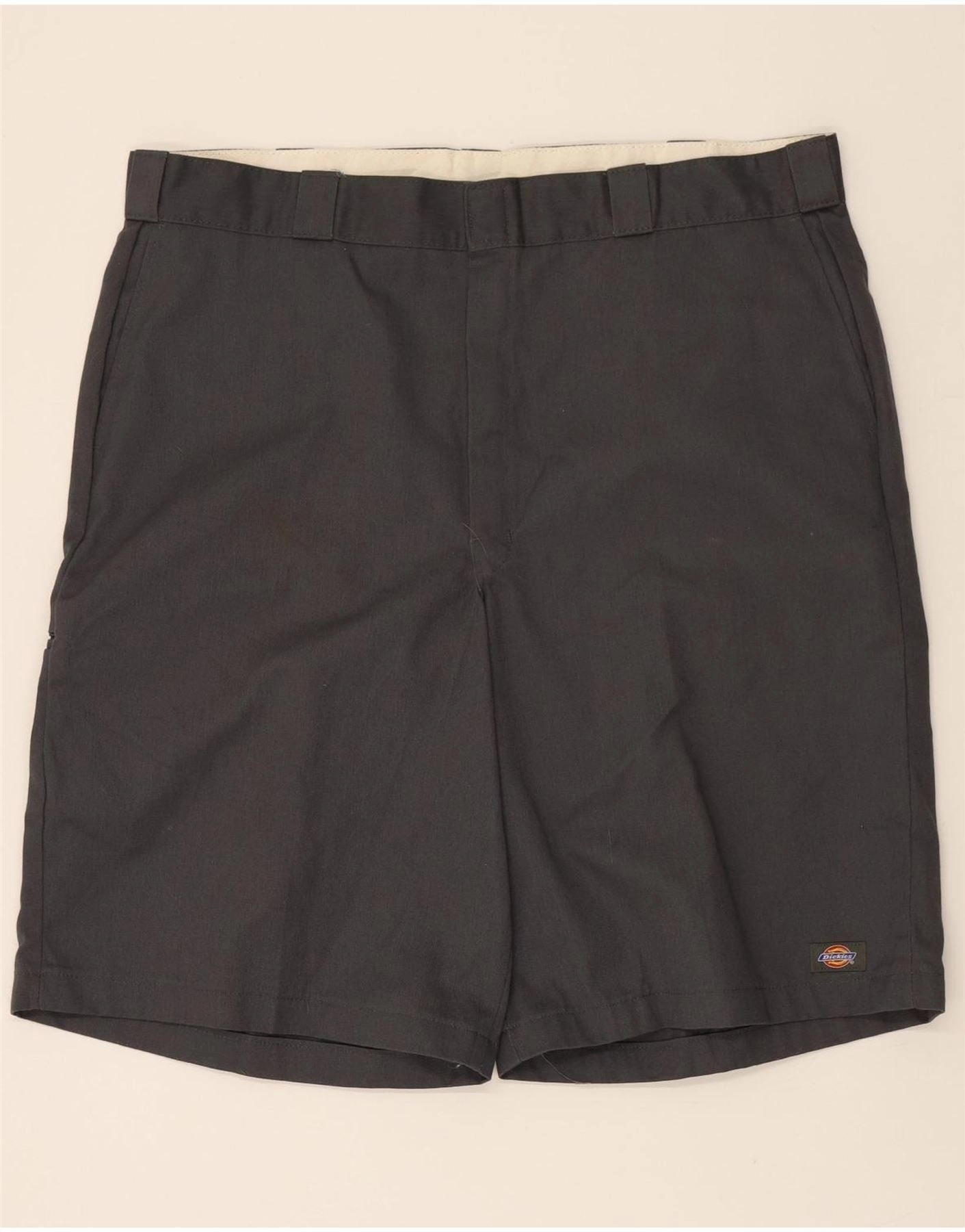 cycling clothing Outdoor Relax DICKIES Mens Chino Shorts W42 2XL Grey Polyester