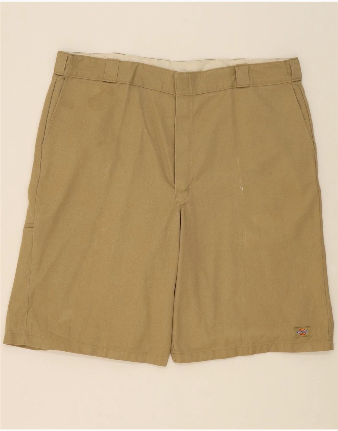 Urban Comfort Cotton shorts DICKIES Mens Chino Shorts W44 2XL Beige Polyester