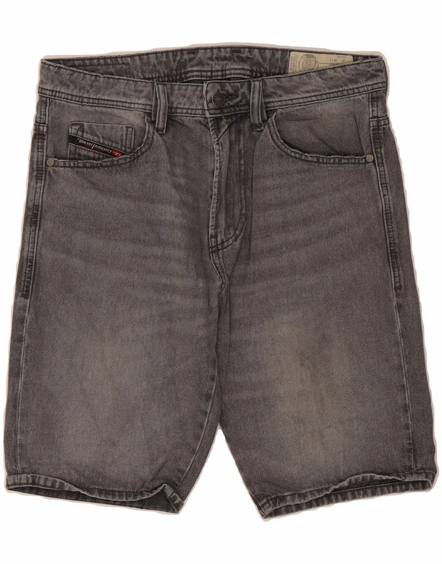 DIESEL Mens Denim Shorts W31 Medium  Grey Cotton formal shorts