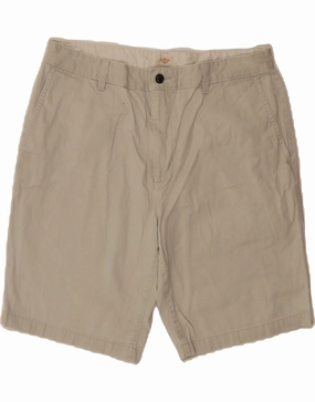 Beach-Ready Look Zero Irritation Tags DOCKERS Mens Chino Shorts W36 Large  Grey Cotton