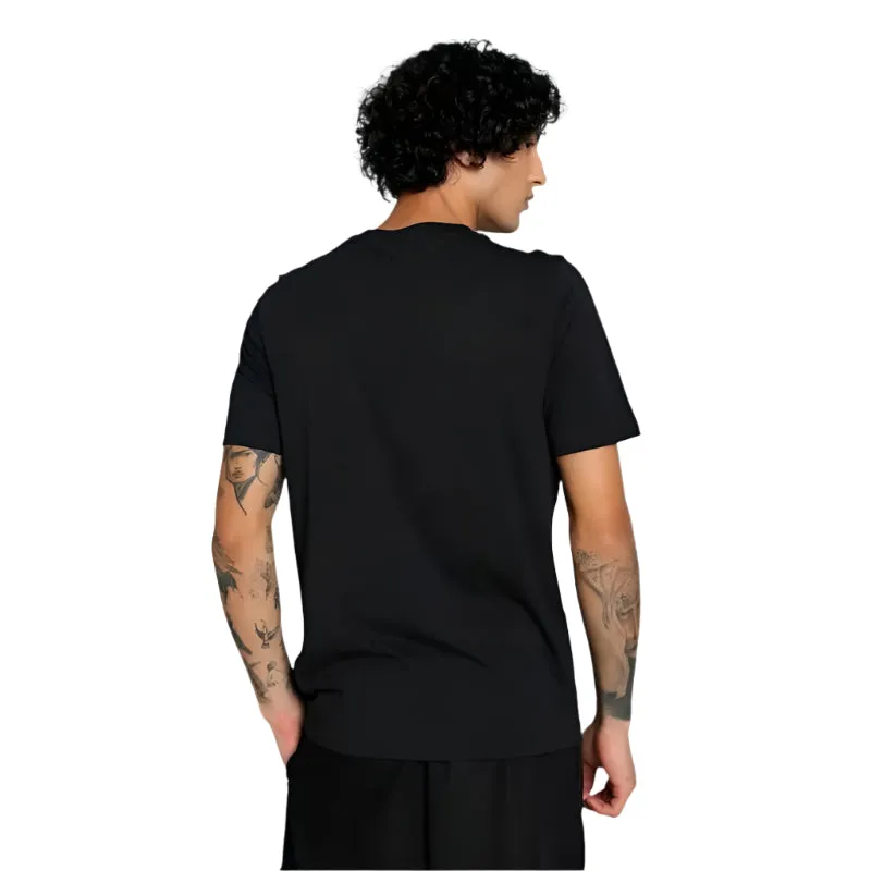 PUMA Mens Essentials Small Logo Tee Spandex Enhanced Elasticity