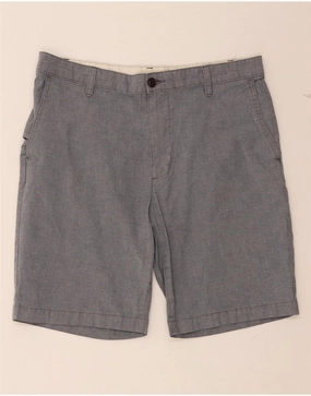 DOCKERS Mens Cargo Shorts W33 Medium Grey Cotton Core Fit silk blend