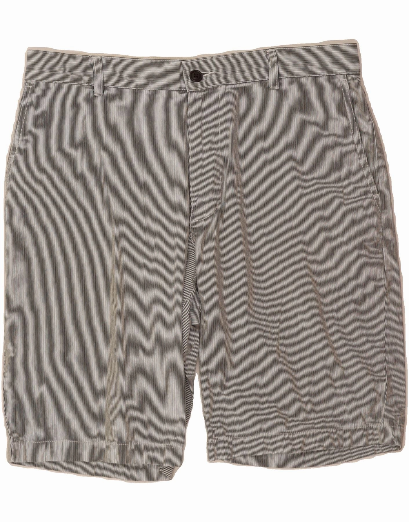 AntiStaticCoating tie-dye look DOCKERS Mens Cargo Shorts W34 Large Blue Pinstripe Cotton