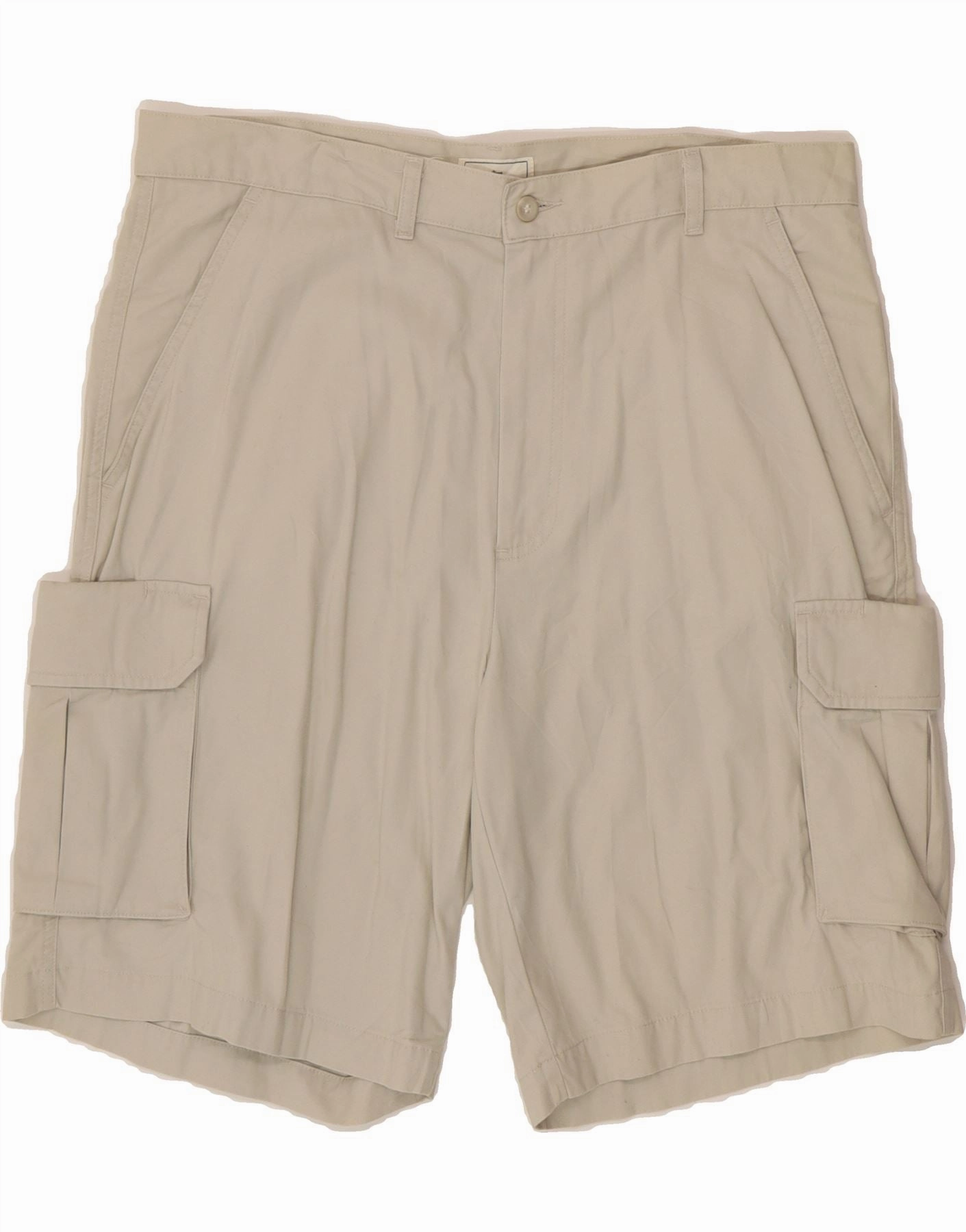 Water Resistant homecoming DOCKERS Mens Cargo Shorts W36 Large Beige Cotton