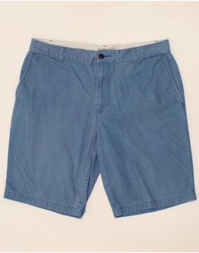 Zero Chafe Construction Sporty Chic DOCKERS Mens Cargo Shorts W36 Large Blue Cotton