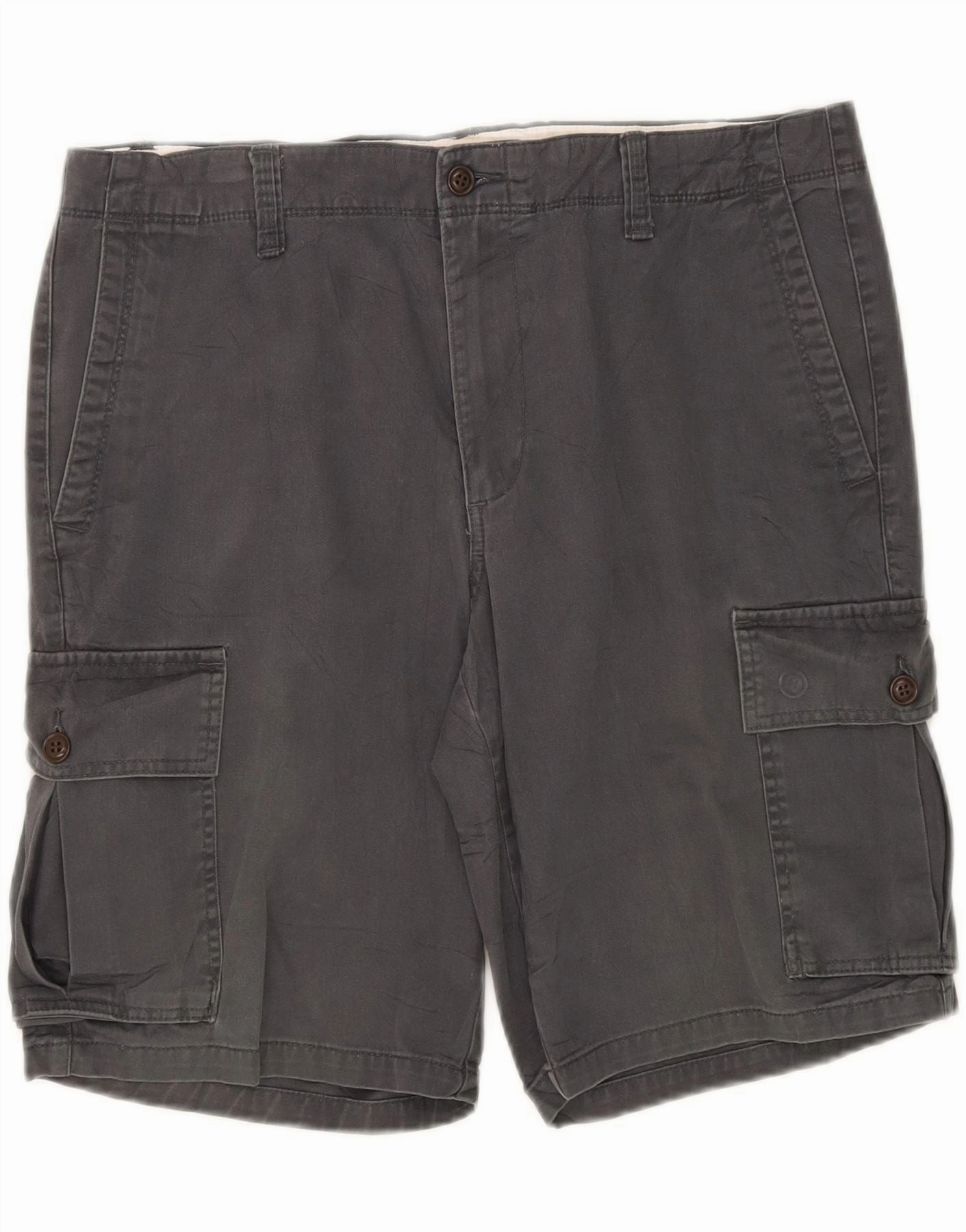 Ultra Breathable DOCKERS Mens Cargo Shorts W36 Large  Grey Cotton