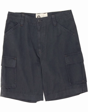 DOCKERS Mens Cargo Shorts W36 Large Navy Blue Cotton Trendy Vibe