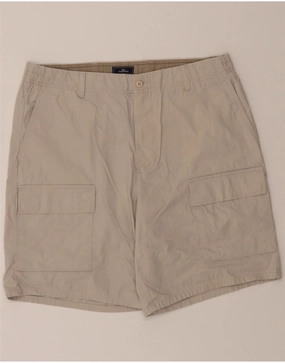Breathable Mesh Panels Easy Flex DOCKERS Mens Cargo Shorts W36 Large White Cotton