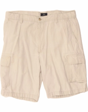 sequined details Breezy Comfort DOCKERS Mens Cargo Shorts W38 XL Beige Cotton