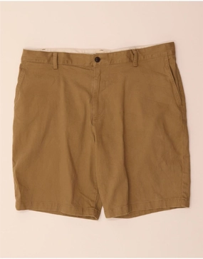 Easy Fit Quick Release Buckle DOCKERS Mens Cargo Shorts W38 XL Beige Cotton