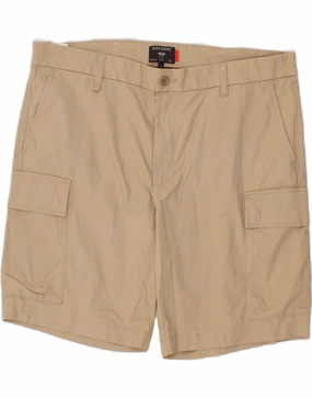 Low Bulk Waistband kids wear DOCKERS Mens Cargo Shorts W38 XL Beige Cotton