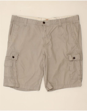 DOCKERS Mens Cargo Shorts W40 XL Beige Cotton Wind Resistant Panels fitness industry