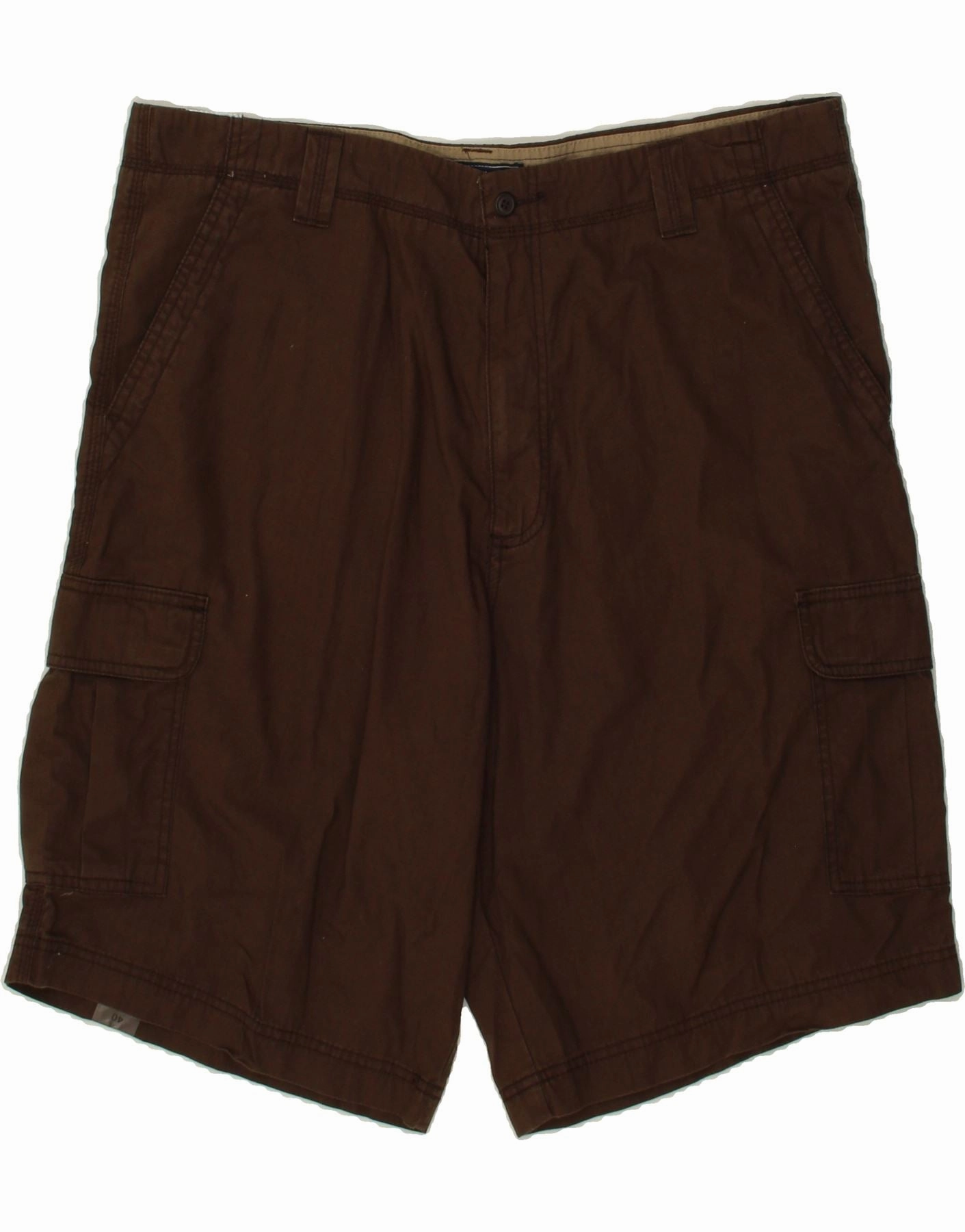 DOCKERS Mens Cargo Shorts W40 XL Brown Cotton Party outfit