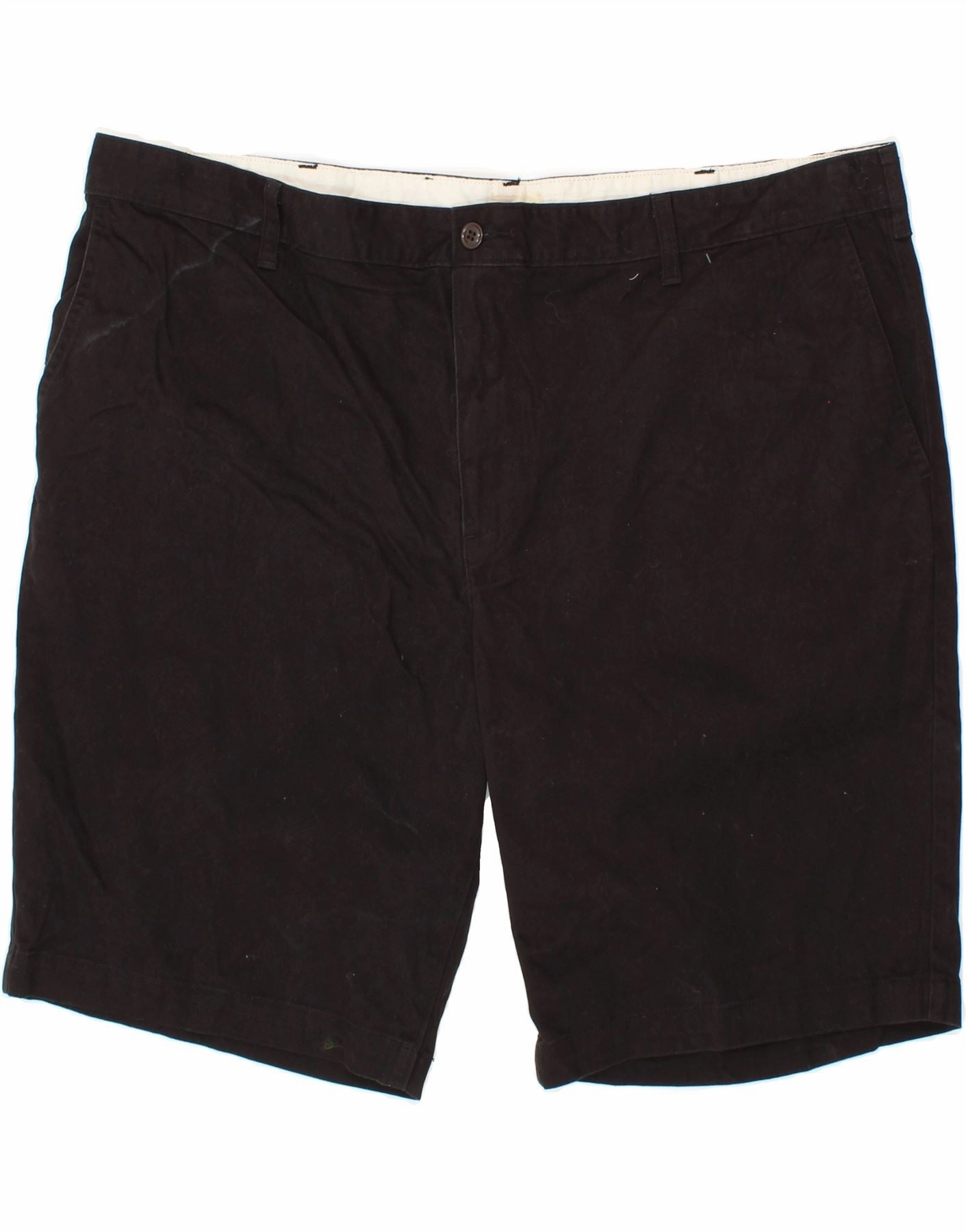 DOCKERS Mens Cargo Shorts W44 2XL Black Cotton Walk Easy