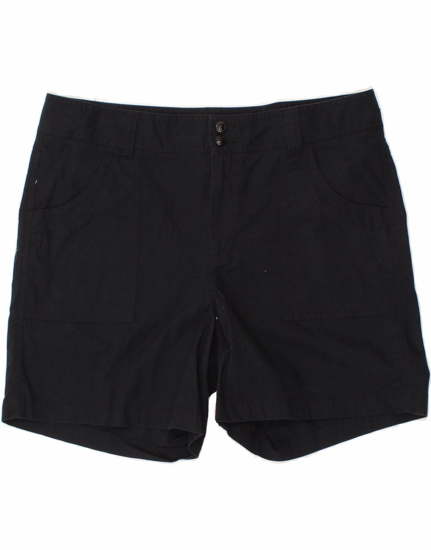 DOCKERS Mens Casual Shorts US 14 XL W36 Navy Blue Cotton Warm Day