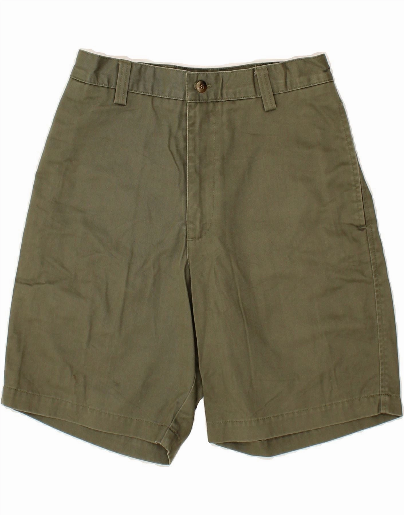 DOCKERS Mens Casual Shorts W30 Medium  Khaki Cotton Double Layered Knees Chill Breeze