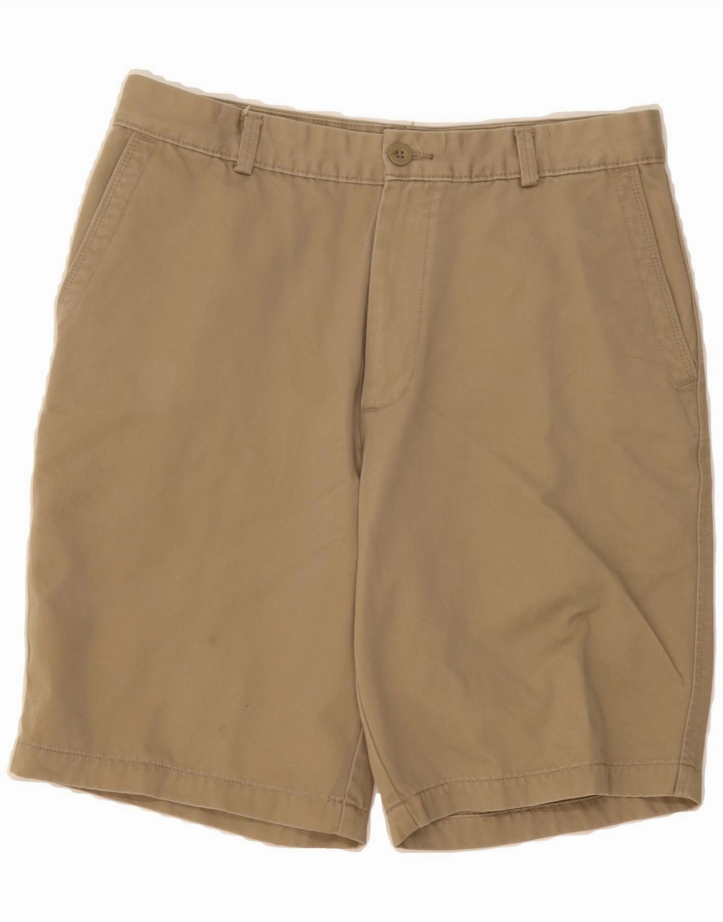 DOCKERS Mens Chino Shorts W32 Medium Beige Cotton Quick Action