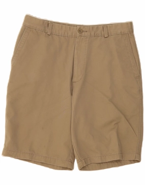 DOCKERS Mens Chino Shorts W32 Medium Beige Cotton Quick Action