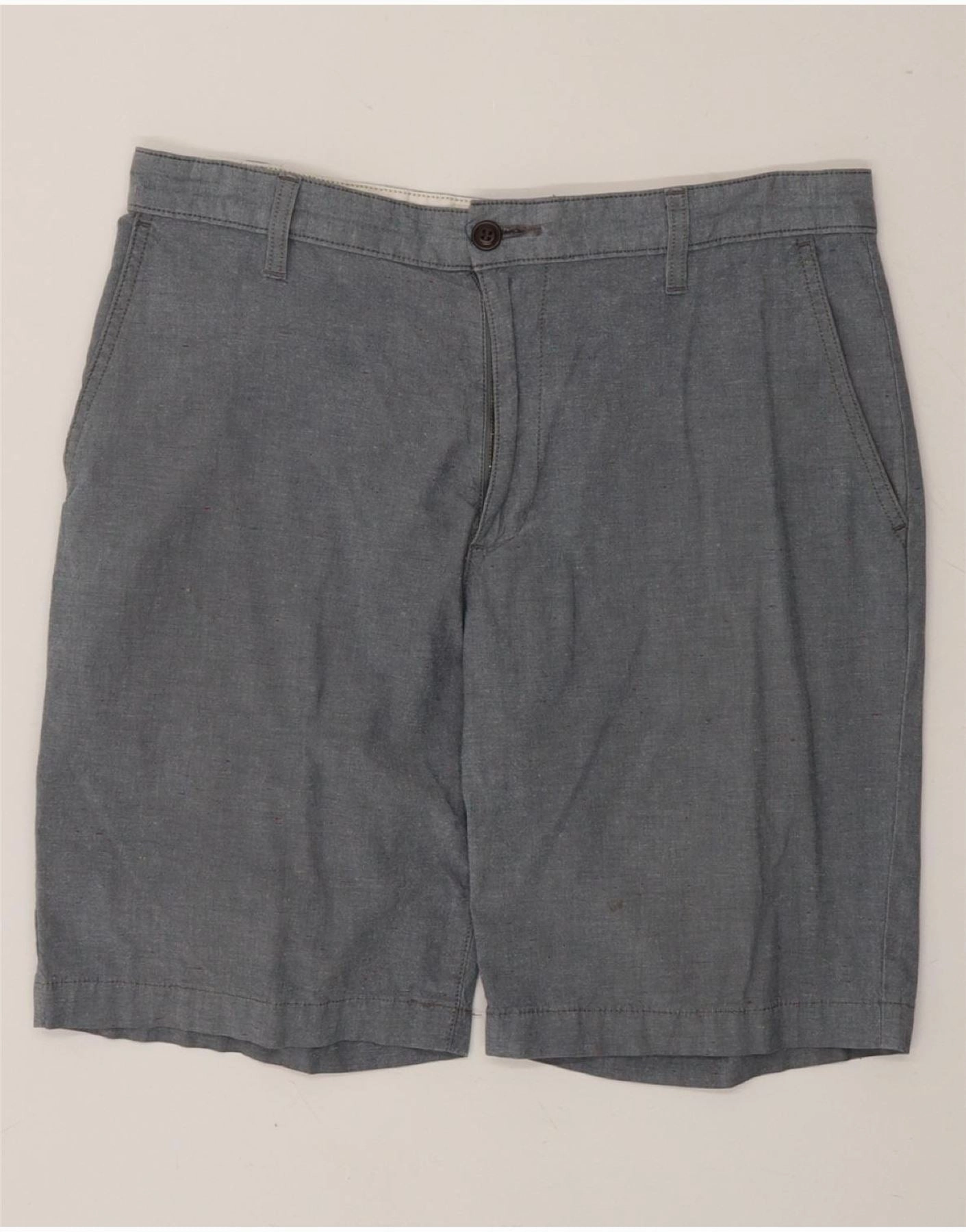 Style Basic Trendy Look DOCKERS Mens Chino Shorts W32 Medium Blue Cotton