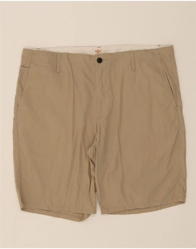 DOCKERS Mens Chino Shorts W36 Large  Beige Cotton ethical fashion present for him