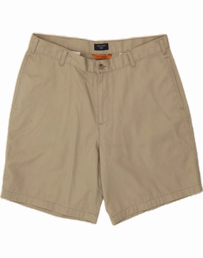 Freedom Stretch Smooth Fit DOCKERS Mens Chino Shorts W36 Large  Beige Cotton